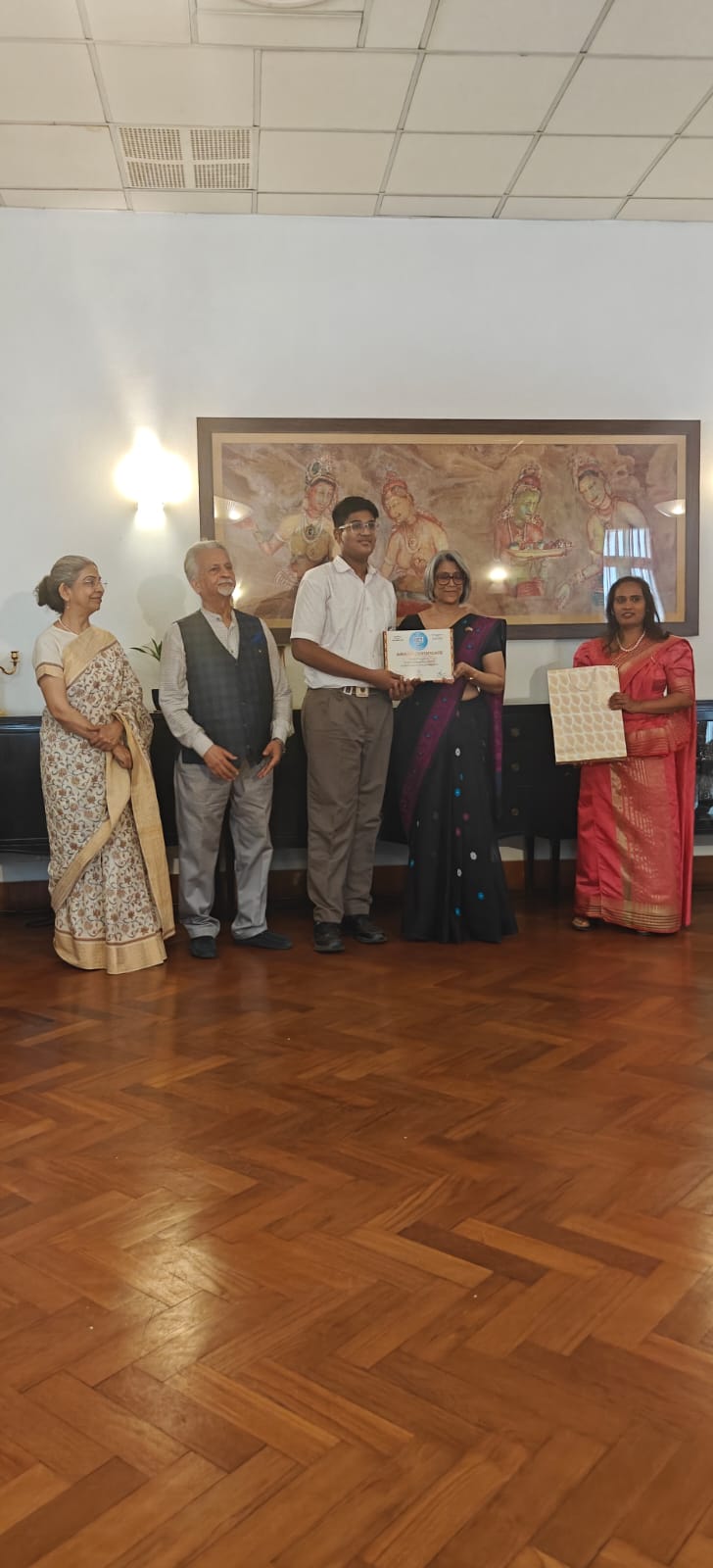 Mayoor School, Noida Shines at Sri Lanka Subject Knowledge Enhancement Competition